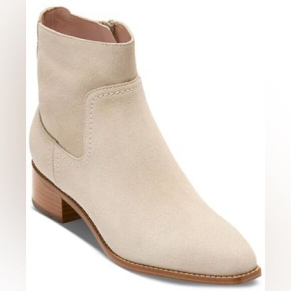 Women's Naia Pointed Toe Block Heel Booties. Size 7.5 - Picture 1 of 9